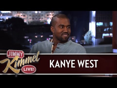 Kanye West on Jimmy Kimmel Live PART 1