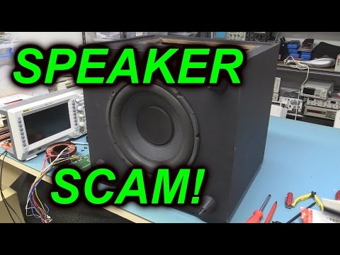 EEVblog #671 - White Van Speaker Scam Teardown