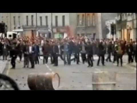 Protestant view of the Bogside riots Aug 1969