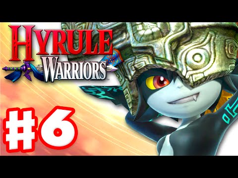 Hyrule Warriors - Gameplay Walkthrough Part 6 - Lana in Twilight Field! Midna Boss! (Wii U)