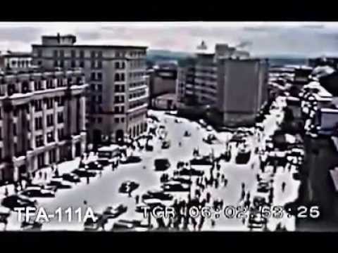 Increíble vídeo de Bogotá en 1946 antes del bogotazo. A Color