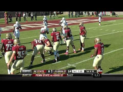 NC State vs FSU 2013 Full Game 1Q (CF Edit)