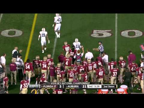 #2 Auburn Tigers vs #1 Florida State Seminoles - 2014 BCS National Title Full Replay