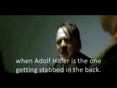 Hitler gets betrayed in a game of Risk