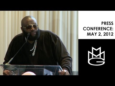 Rick Ross & Maybach Music Group 2012 Press Conference from May 2, 2012