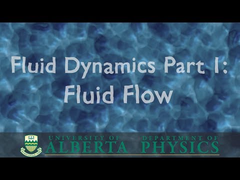 PHYS 146 Fluid Dynamics, part 1: Fluid Flow