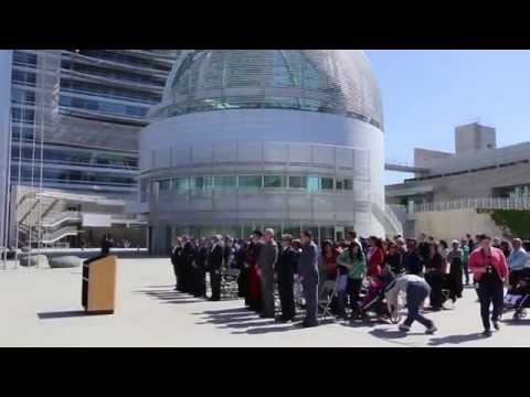 Assyrian Flag Raising Ceremony at the City Hall  San Jose California