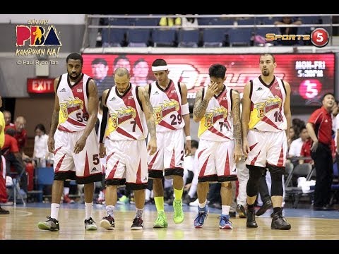 San Mig Coffee Vs San Miguel Beermen June 17, 2014 [4th Quarter] - PBA Governor's Cup 2014