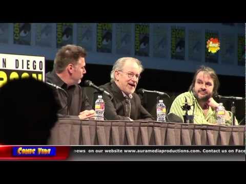 Steven Speilberg & Peter Jackson at San Diego Comic Con 