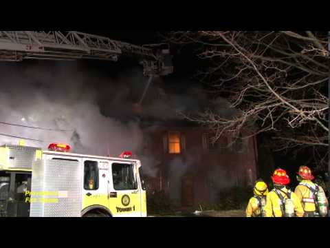 Stubborn fire takes hours to bring under control in Oxford, Ma