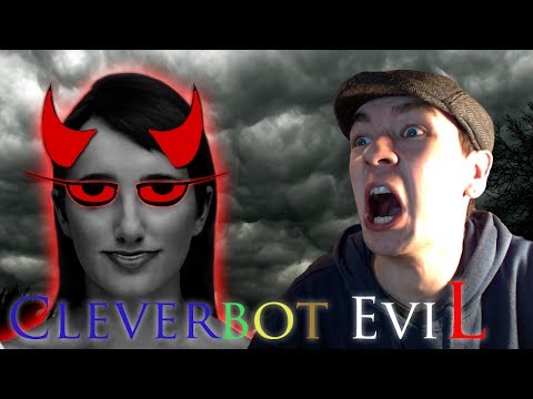 Cleverbot Evie | SHE KNOWS MY REAL NAME! | Evie is EviL