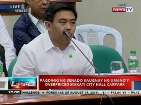 Pagdinig ng Senado kaugnay ng umano'y overpriced Makati City Hall carpark (Part 1)