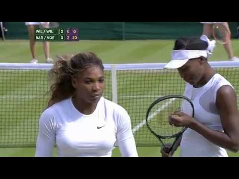 Serena Williams forced to withdraw from doubles - Wimbledon 2014