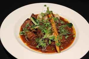 Lamb navarin at Jean Michel at the Knickerbocker.