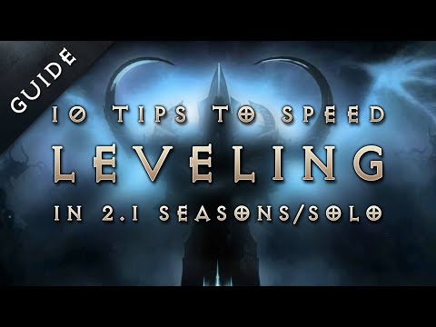 10 Fast Leveling Tips for Patch 2.1 Seasons in Diablo 3 Reaper of Souls