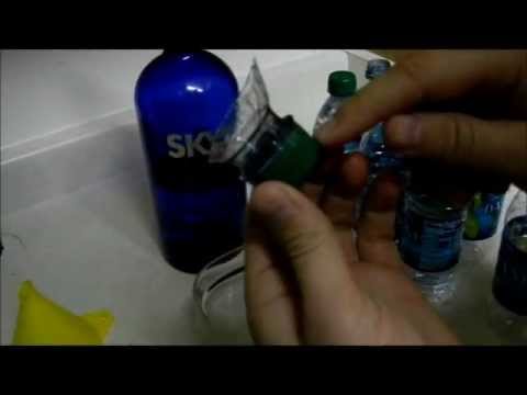 How to put liquor in sealed water bottles for cruises and sporting events