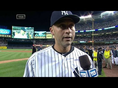 Jeter on walk-off single in final home game