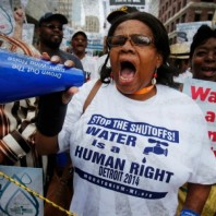 The people of Detroit have pledged to risk arrest "in order to protect and uphold the human right to water in Detroit." (Photo: Detroit Water Brigade)