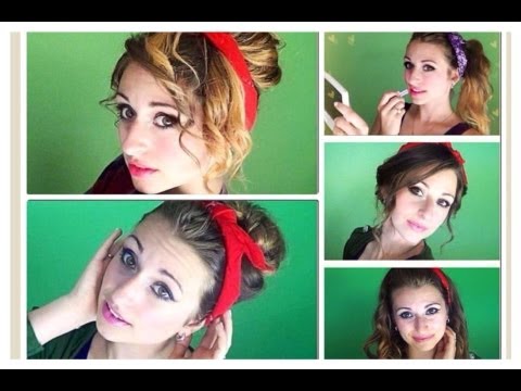 13 Cute & Easy Bandana Hairstyles!