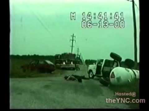 Policeman Killed Instantly By An Ammonia Gas Tank -Extreme Things