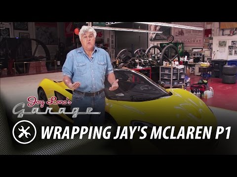 Wrapping Jay's McLaren P1 - Jay Leno's Garage