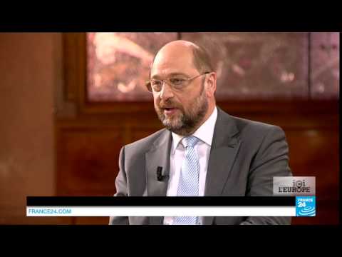 Débat entre Jean-Claude Juncker et Martin Schulz sur FRANCE 24