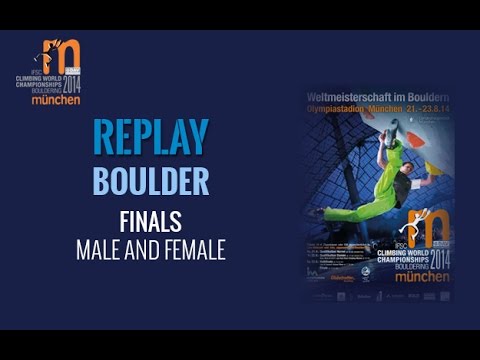 IFSC Climbing World Championships Munich 2014 - Boulder - Finals - Men/Women