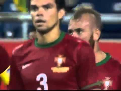 Gol de Raul Meireles   Brasil 2 x 1 Portugal   Amistoso Internacional 2013