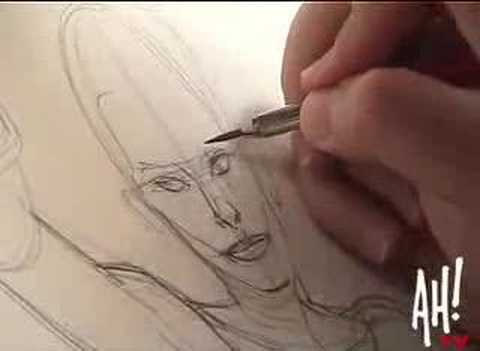 Adam Hughes - Anatomy of a sketch, Pt1 - The Idea