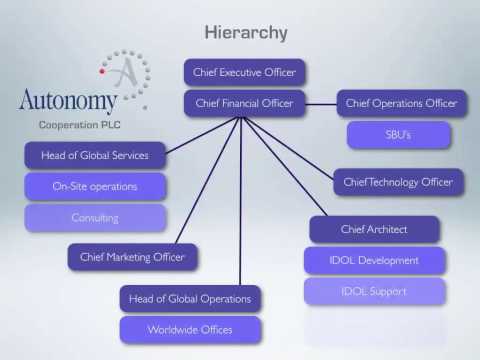 Autonomy Corporation PLC presentation for the European School of Economics