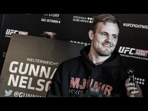 Gunnar Nelson Open Workout UFC Stockholm