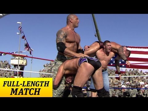 FULL-LENGTH MATCH - Tribute 2008 - John Cena, Batista & Rey Mysterio vs. Randy Orton & Jeri-Show