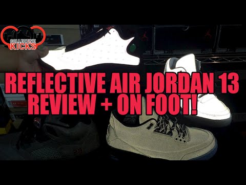 Worth $200 Or Naw? Air Jordan 13 3M Reflective Infrared Comparison Review + On foot