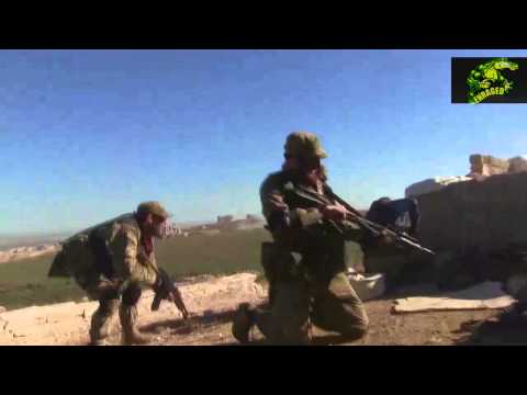 *GRAPHIC* Chechen HD GoPro Syrian Combat Footage