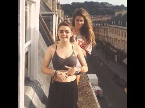 Maisie Williams ALS Ice Bucket Challenge