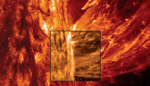 Eruption on the Sun, SDO and IRIS