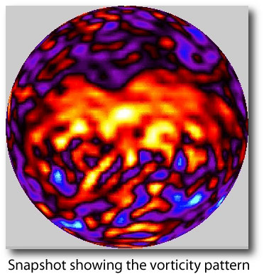 vorticity snapshot