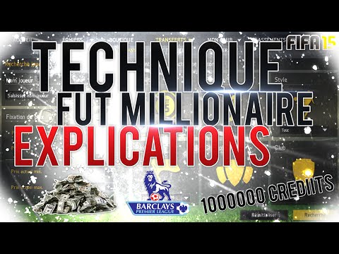 FUT 15 ••►ACHAT REVENTE | 1 000 000 DE CREDITS PAR MOIS | GRATUIT | LISTE BPL