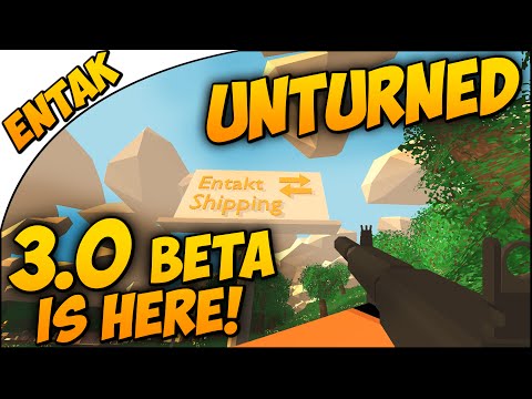 Unturned 3.0 ➤ ITS HERE! 3.0 Beta Test Map - First Look with AR 32 - NEW GUN!