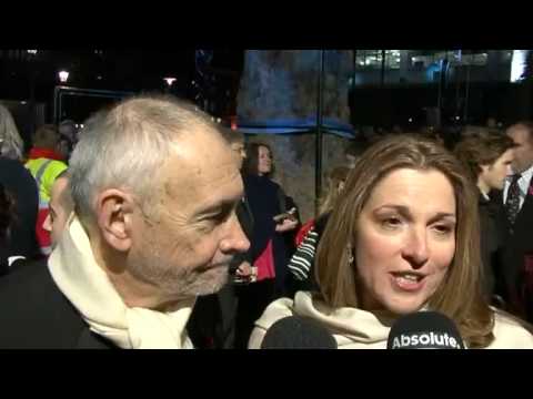 Michael G.Wilson and Barbara Broccoli at the Bond premiere