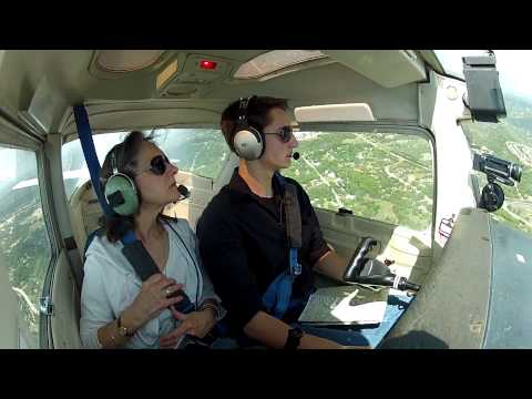 GoPro HD: C152 - Taking my Mom Flying