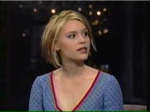 Claire Danes (age 17) on Letterman 1996