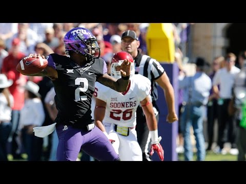 Highlights: (25) TCU upsets (4) Oklahoma