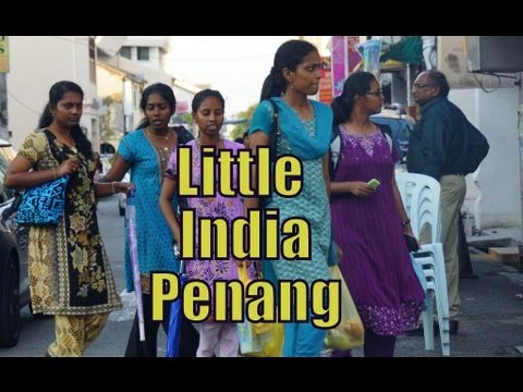 Little India Neighborhood (ethnic Indian enclave) in George Town, Penang, Malaysia