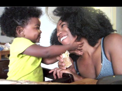 Teasing Livy Lou!! July 7, 2014 | Naptural85 Vlog