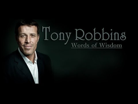 Words Of Wisdom: Tony Robbins' Compilation