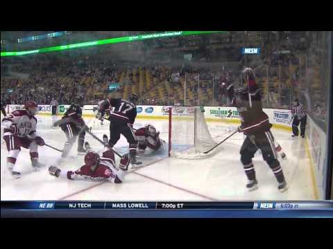 Northeastern vs. Harvard Beanpot Highlights - 02/03/2014