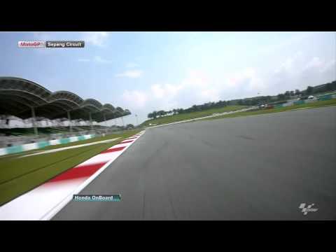 Sepang 2014 - Honda OnBoard