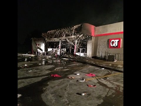 QuikTrip Burned To The Ground In Ferguson, Mo. During Looting After Teen Michael Brown Killed By Cop