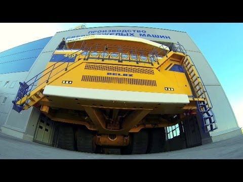 Belaz (Белаз)  factory + largest haul / mining dump / truck (muldenkipper)